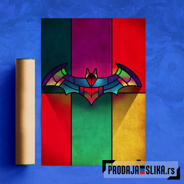 Batman amblem mozaic