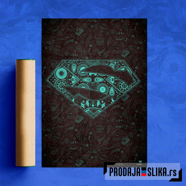 Fluorescent Superman