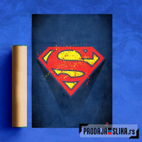 Splattered Superman logo Splattered Superman logo