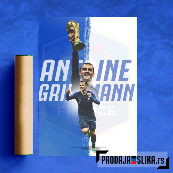 Griezmann World cup Poster