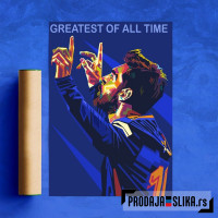Lionel Messi Pop Art IV