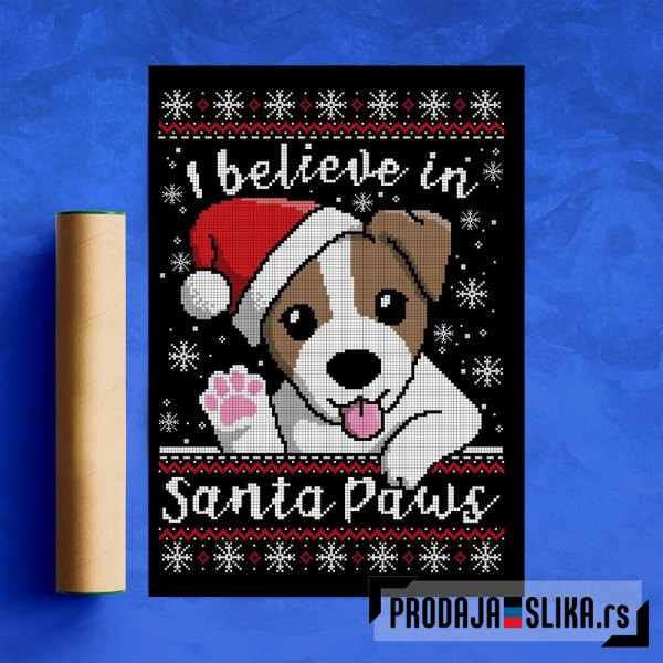 I believe in santa paws I believe in santa paws