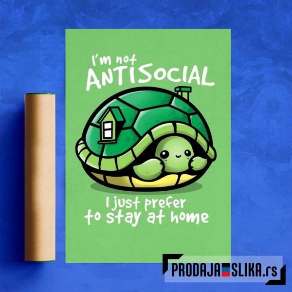 I'm not antisocial, I just prefer to stay at home I'm not antisocial, I just prefer to stay at home