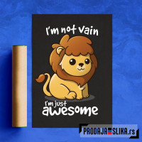 I'm not vain just awesome I'm not vain just awesome
