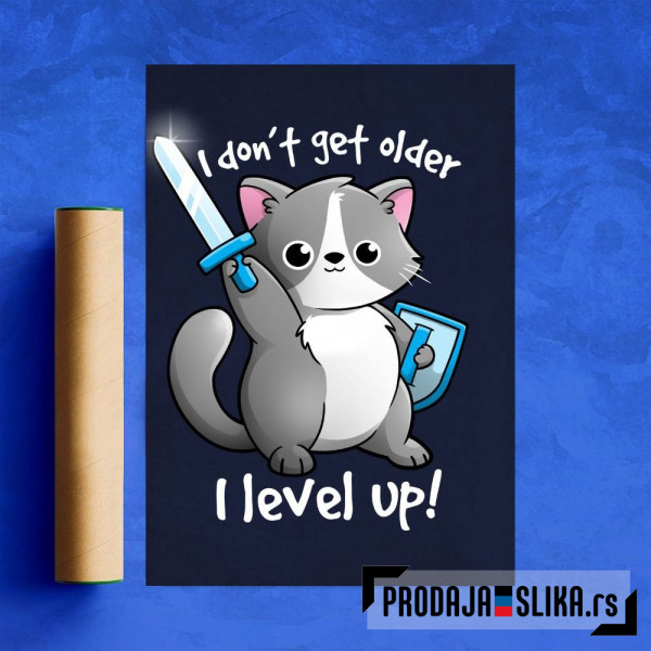 Level up cat