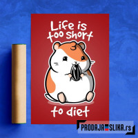 Life is too short to diet Life is too short to diet