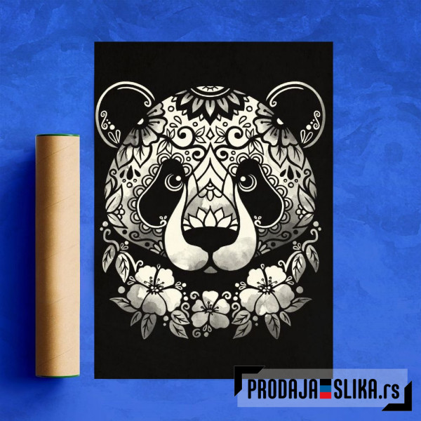 Mandala panda Mandala panda