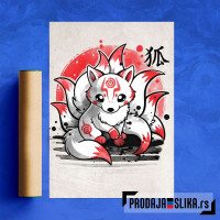 Nine tailed fox spirit