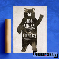 Not angry just hungry Not angry just hungry