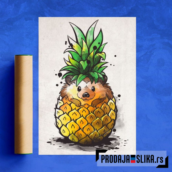 Pineapple hedgehog