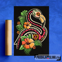 Tropski flamingo