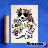 jack russell terrier bad dog tattoo jack russell terrier bad dog tattoo