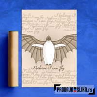 penguin belive he can fly