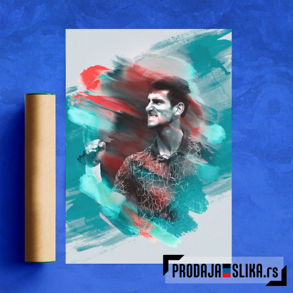 Djokovic Painting