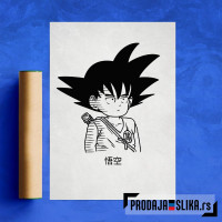Goku black and white