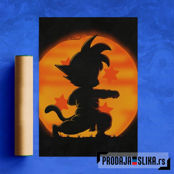Goku by night
