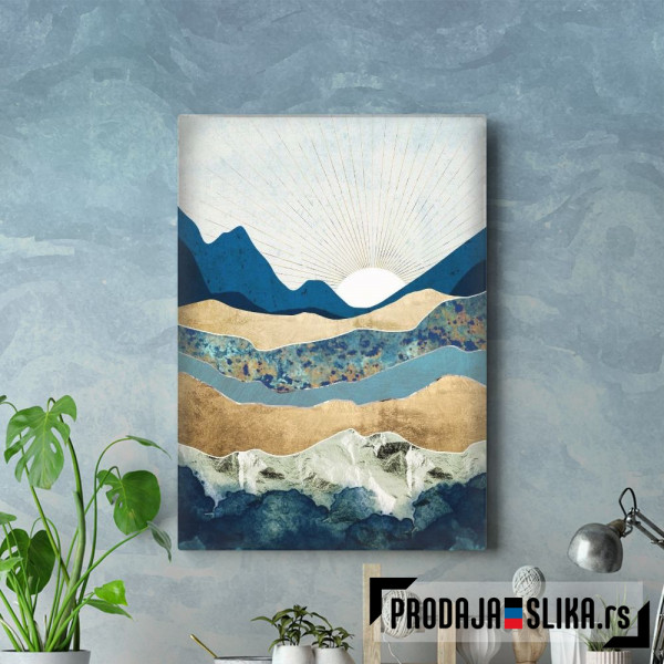 Abstraktni izlazak Sunca