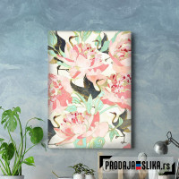 Floral Cranes Floral Cranes