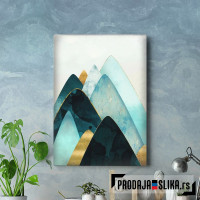 Gold and Blue Hills Gold and Blue Hills