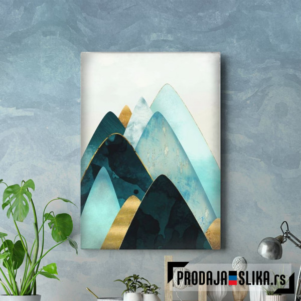 Gold and Blue Hills Gold and Blue Hills