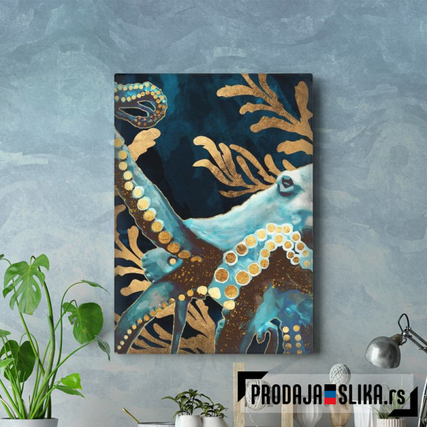Indigo Octopus