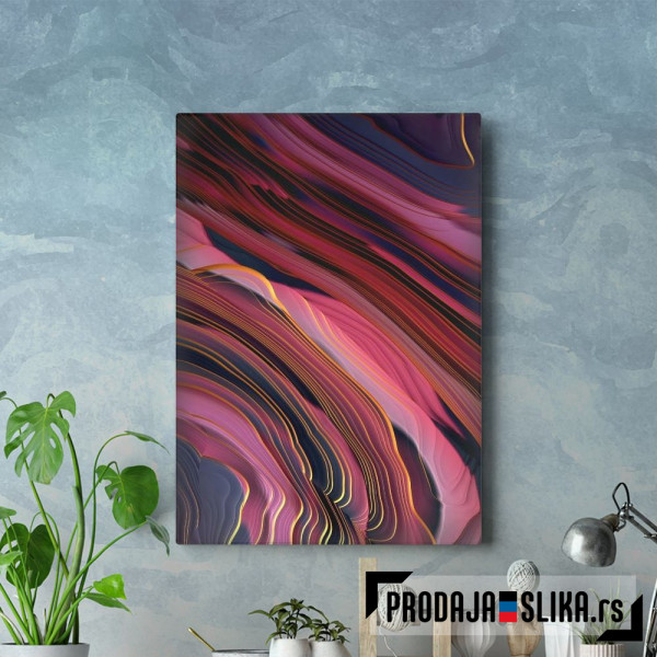Plum Abstract
