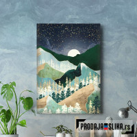 Spring Night Vista