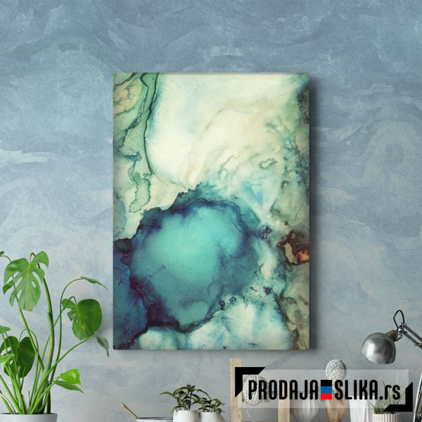 Teal Abstract
