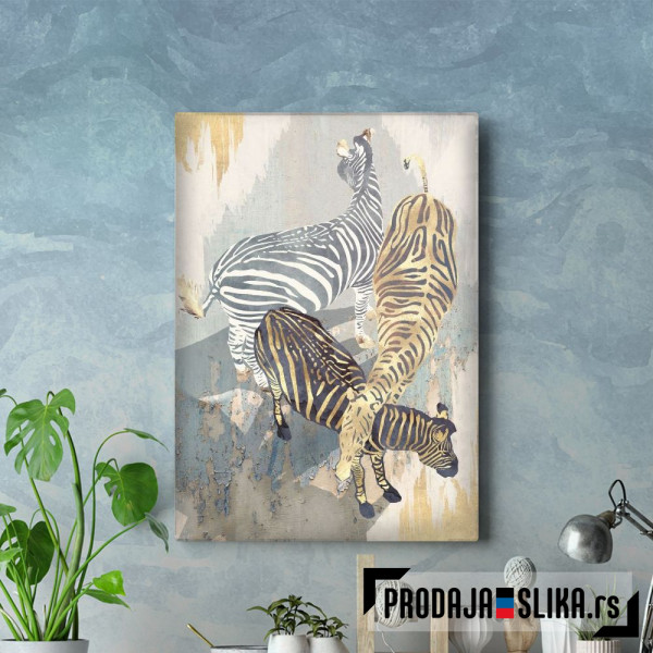 Zebre u tri boje