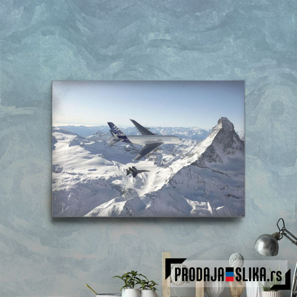 Airbus A380 Airliner Plane And Figther