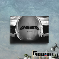 Airplane Black And White