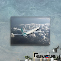 Boeing 777 And Clouds