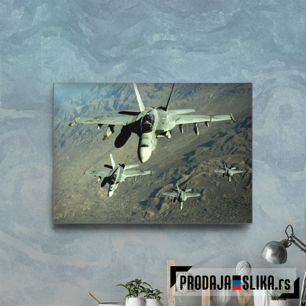 F 18 Jet Fighter Squadron