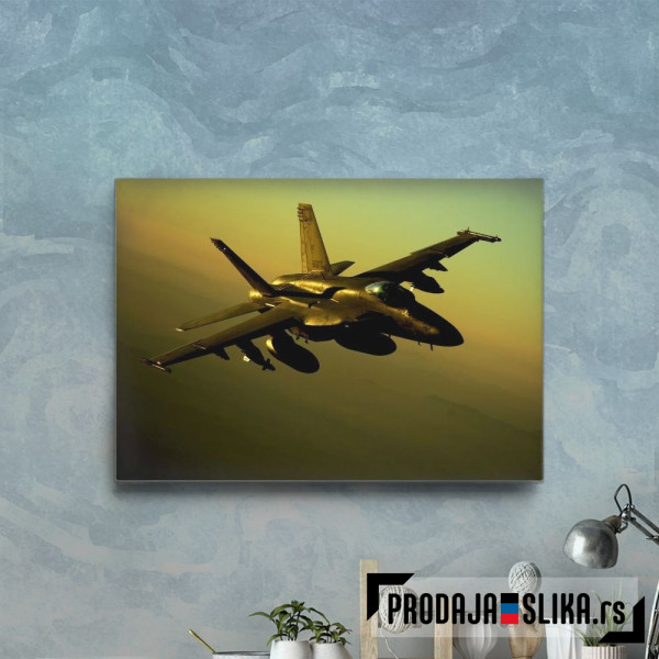 F 18 Military Jet Fighter Dark