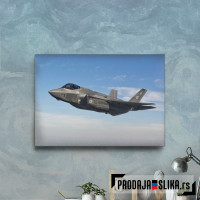 F 35 Military Jet Fighter Flying