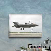 F 35 Military Jet Fighter Landing