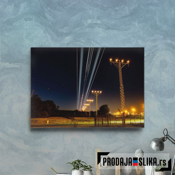 Night Airport Photography