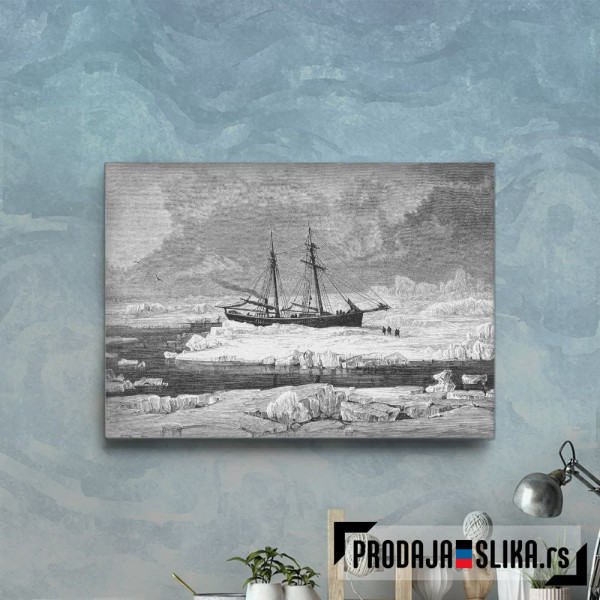 German Ship In The Arctic