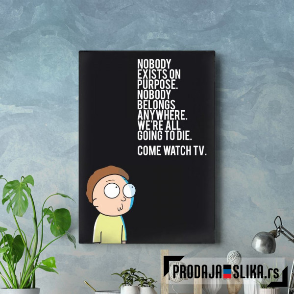 Nobody exists on purpose Nobody exists on purpose
