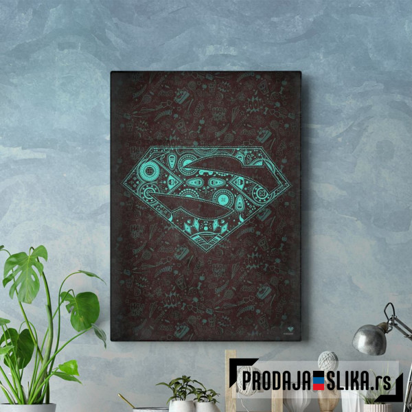 Fluorescent Superman