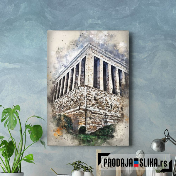 Ankara in Watercolor