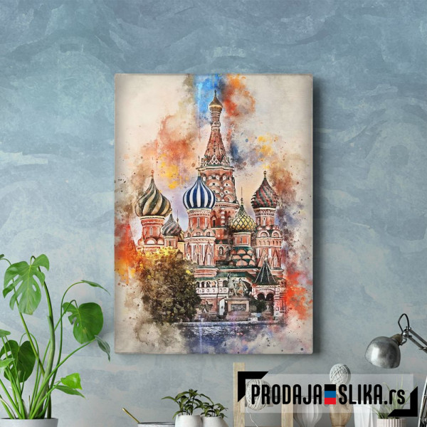 Moscow in Watercolor