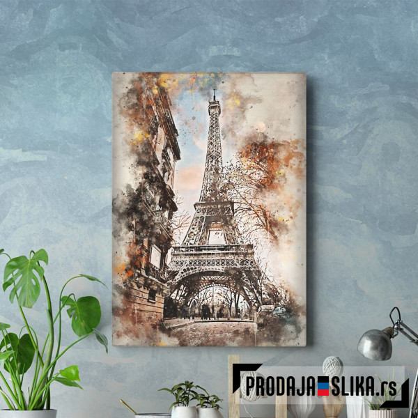 Paris in Watercolor