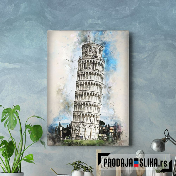 Pisa in Watercolor