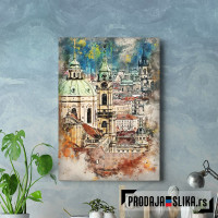 Prague in Watercolor