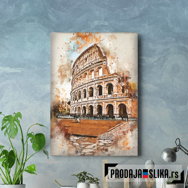 Rome in Watercolor