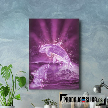 Purple dolphins