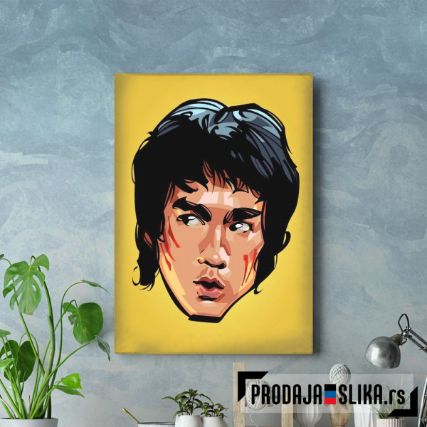 Bruce Lee Head