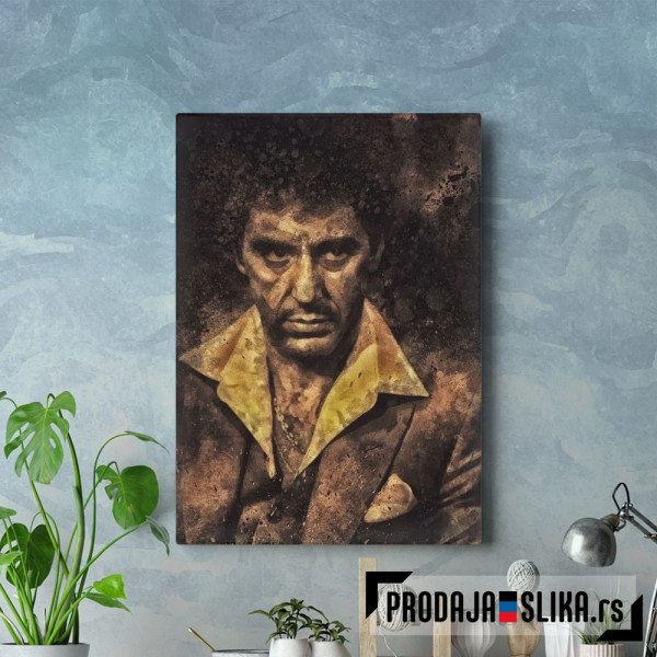Scarface pencil art
