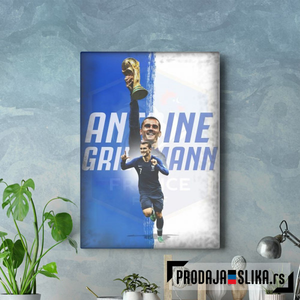 Griezmann World cup Poster